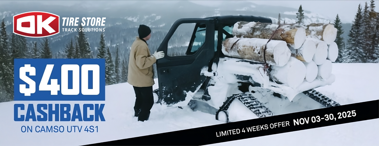 $400 Camso rebate banner