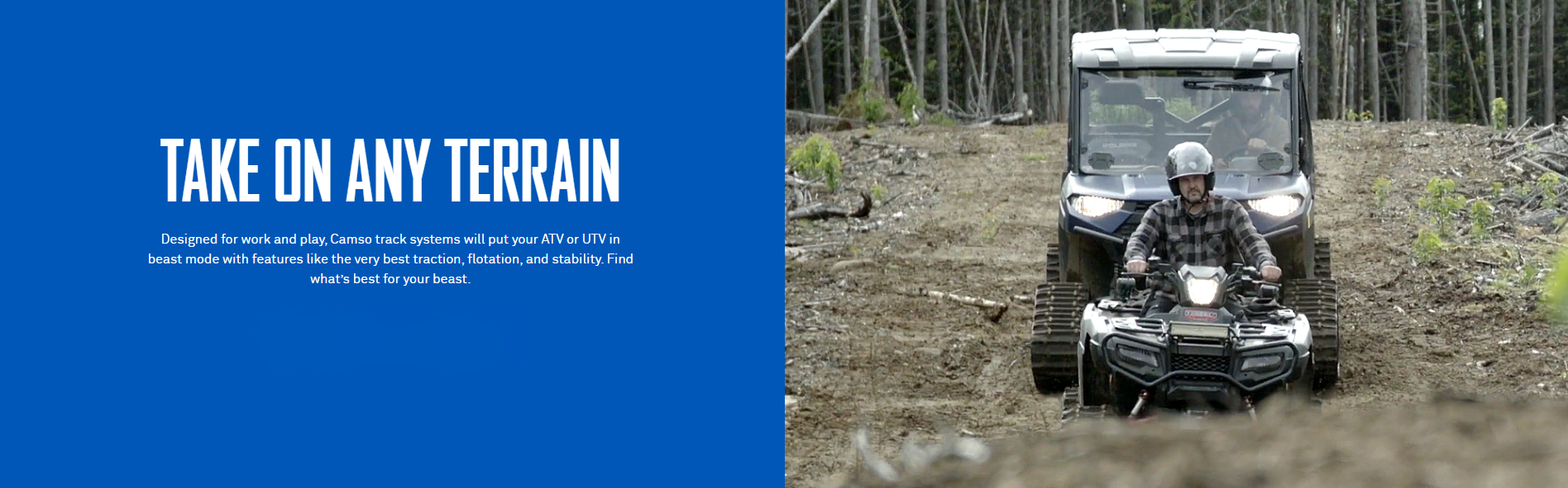 Take on Any Terrain